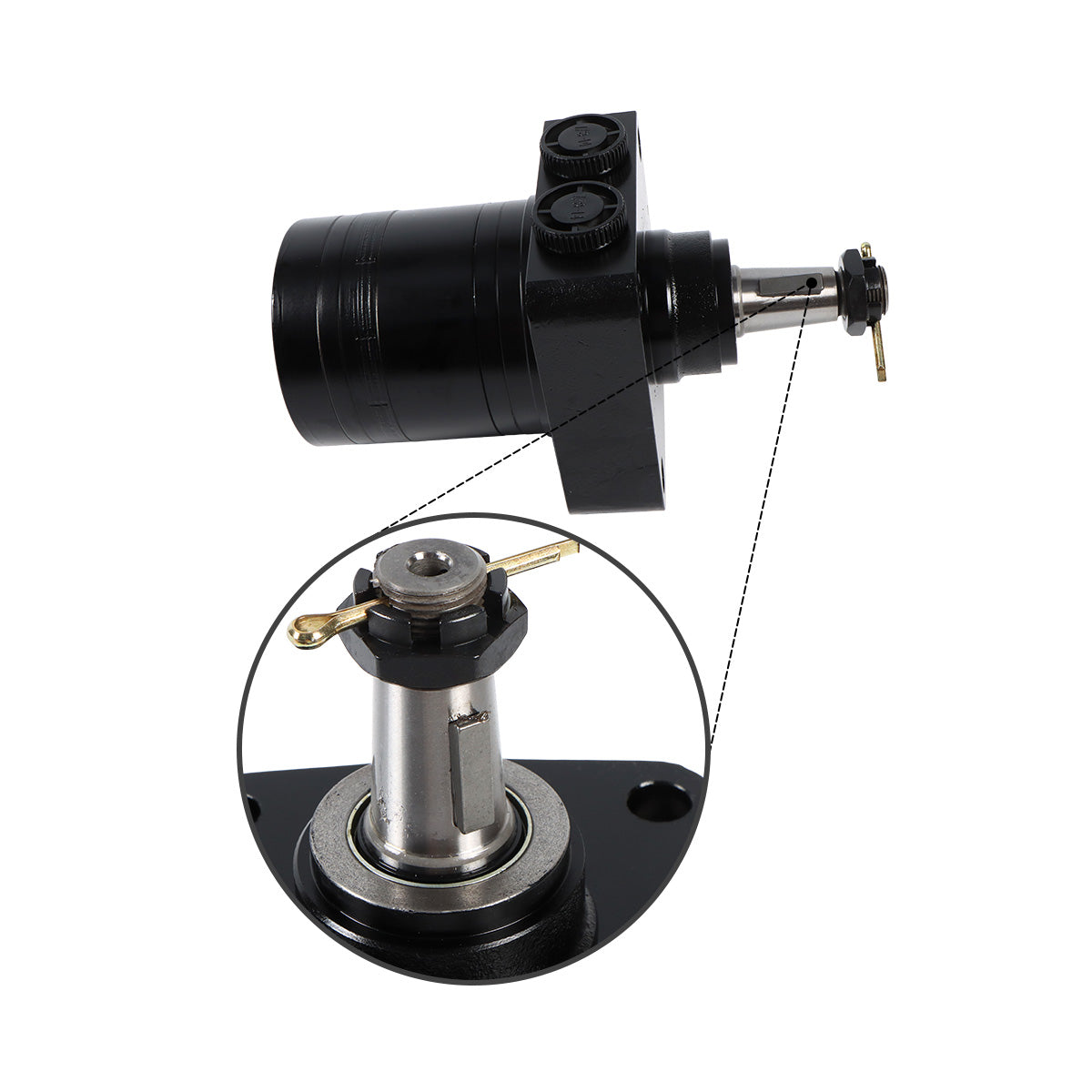 Hydraulic-Motor-TCA13099-TE0195US250AAAA-for-John-Deere-Mowers-7H17_02 Hydraulic Motor TCA13099 TE0195US250AAAA for John Deere Mowers 7H17