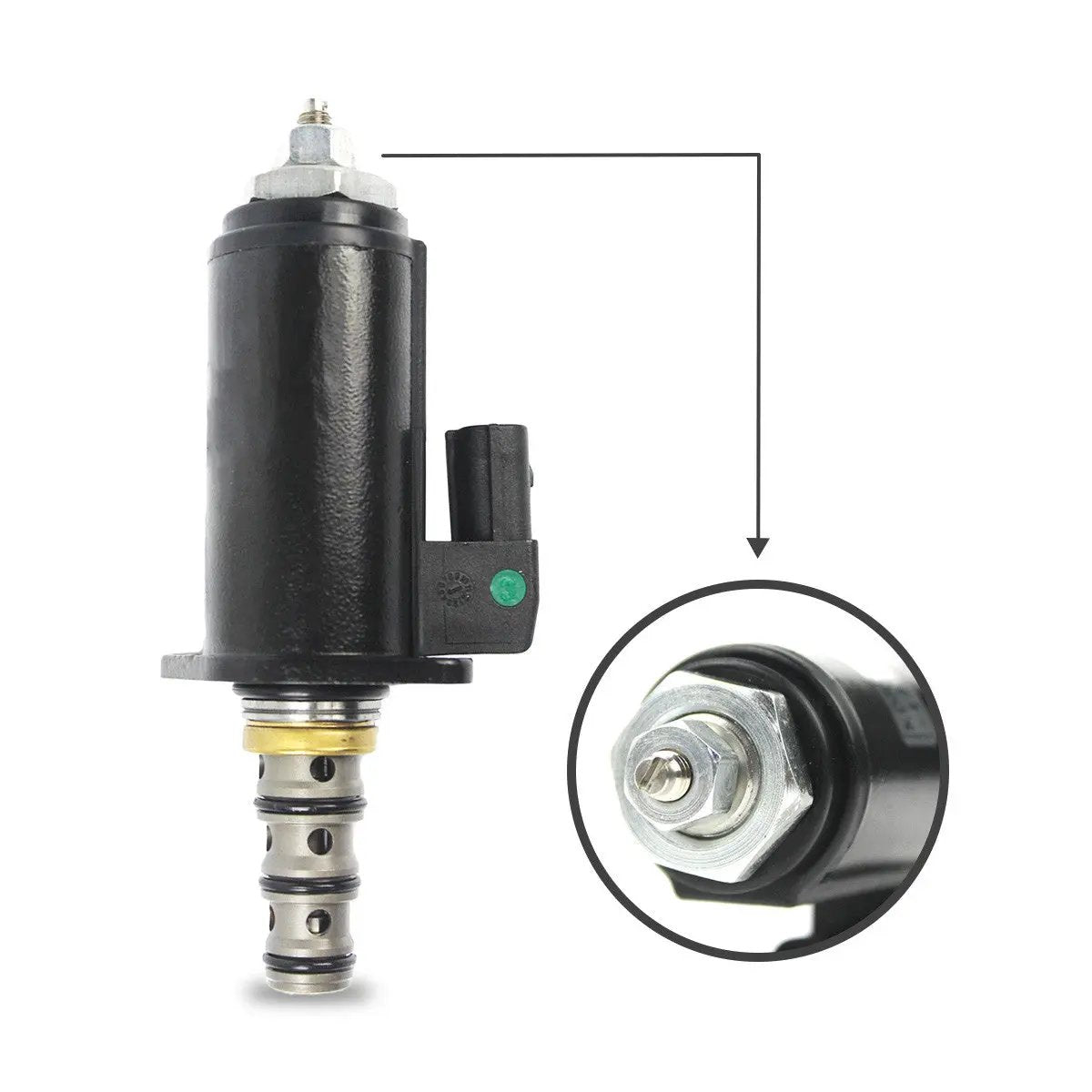 YN35V00052F1 24V Solenoid Valve for Kobelco SK200-8 SK230-8