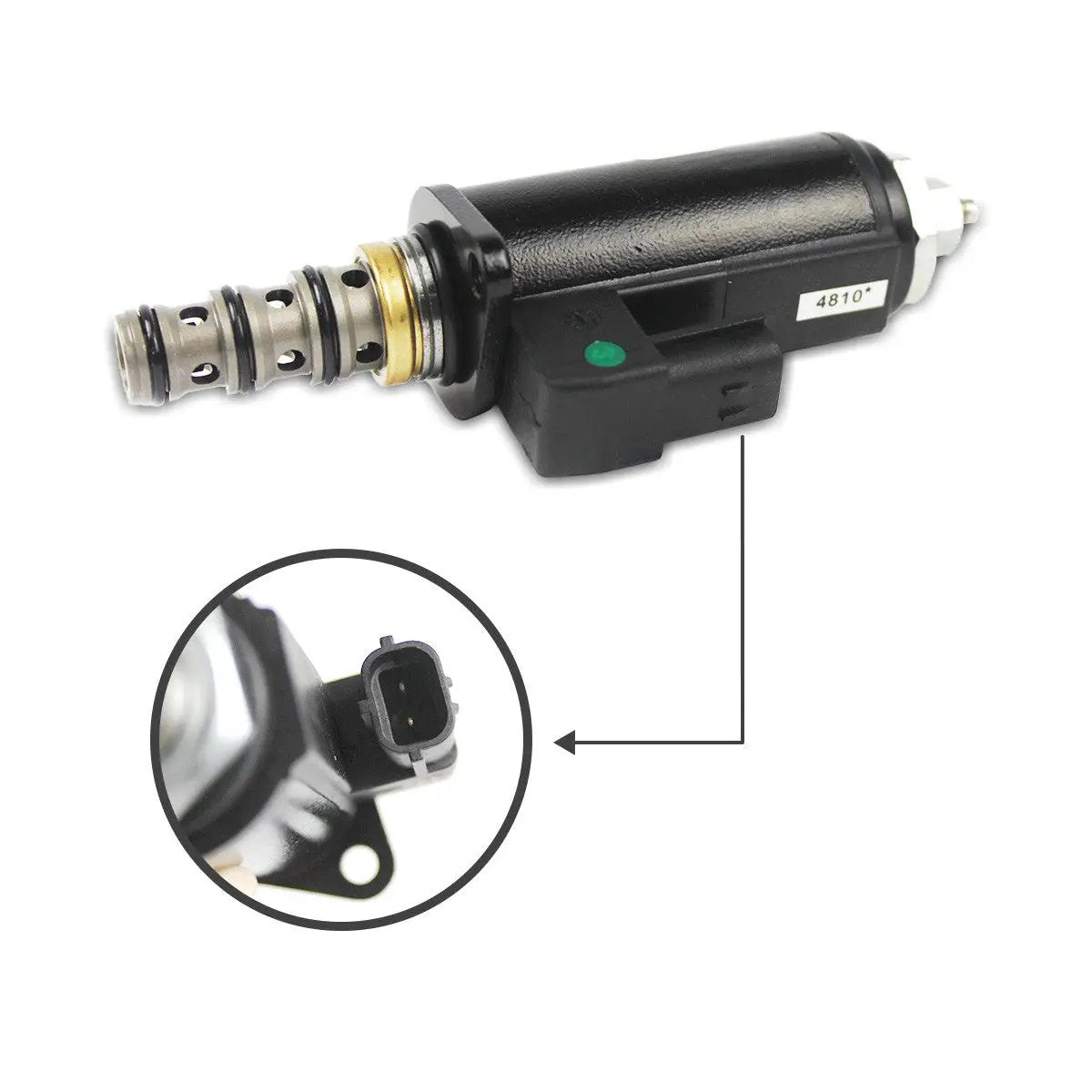 YN35V00052F1 24V Solenoid Valve for Kobelco SK200-8 SK230-8