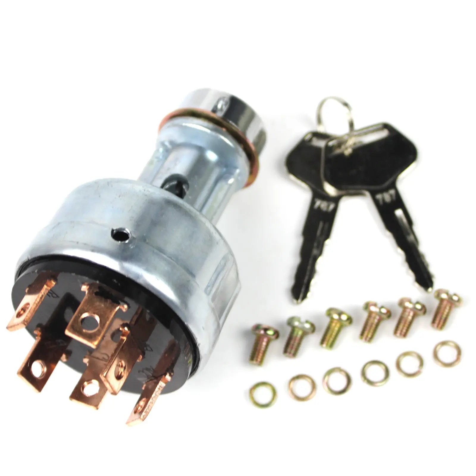 IMG_8579 08086-10000 0808610000 Ignition Switch with 6 Pins for Komatsu PC200-2 PC200-3 PC200-5