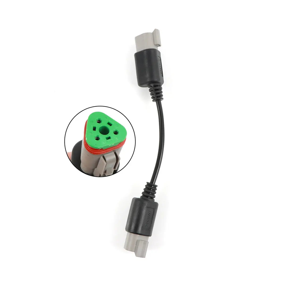 JC-B0013-00-46 Inline 6 Data Link Adapter 3165033 Fits Cummins Komatsu Diagnostic Scanner Kit