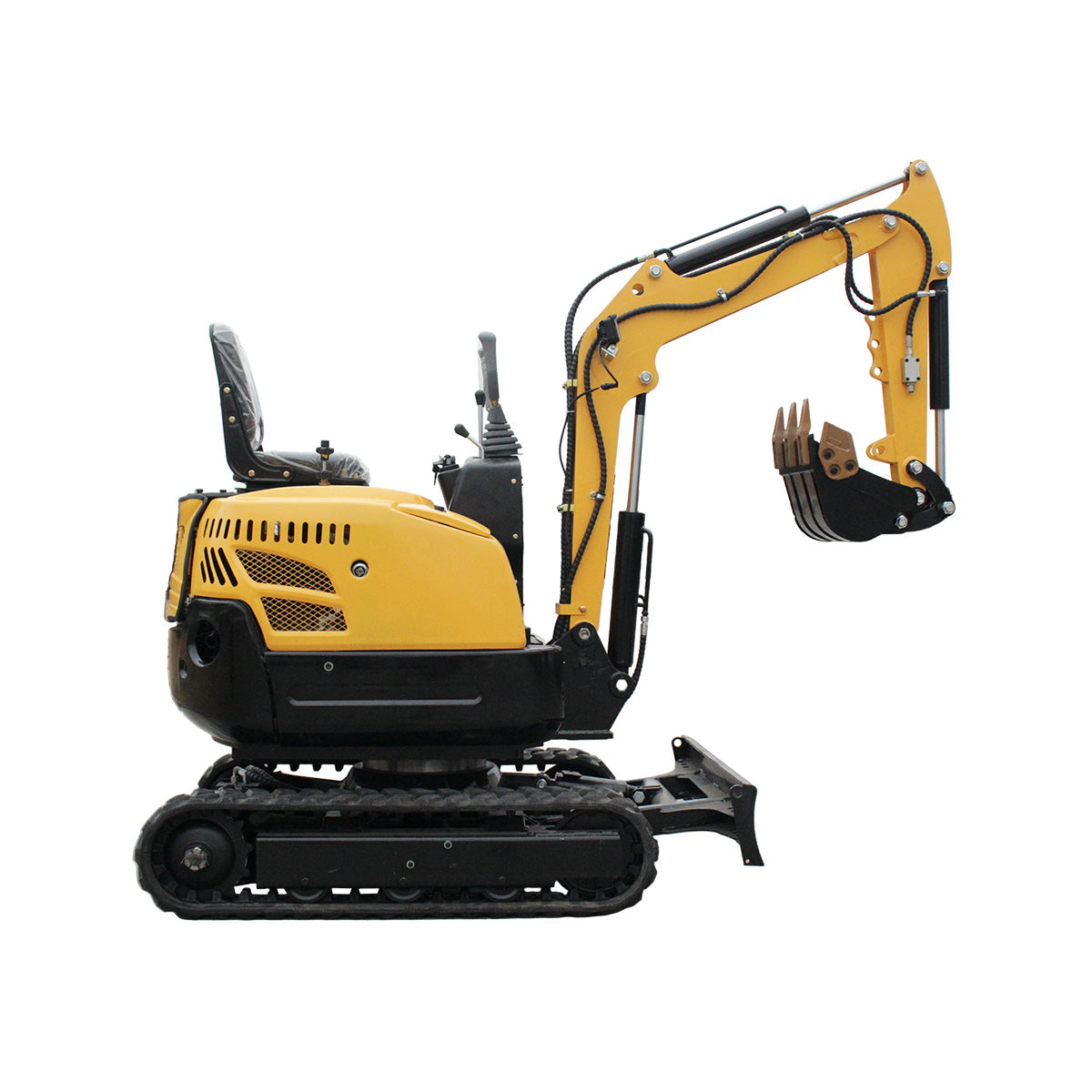 KV13-Mini-Excavator_01 1.1 Ton KV13 Mini Excavator with Diesel Engine