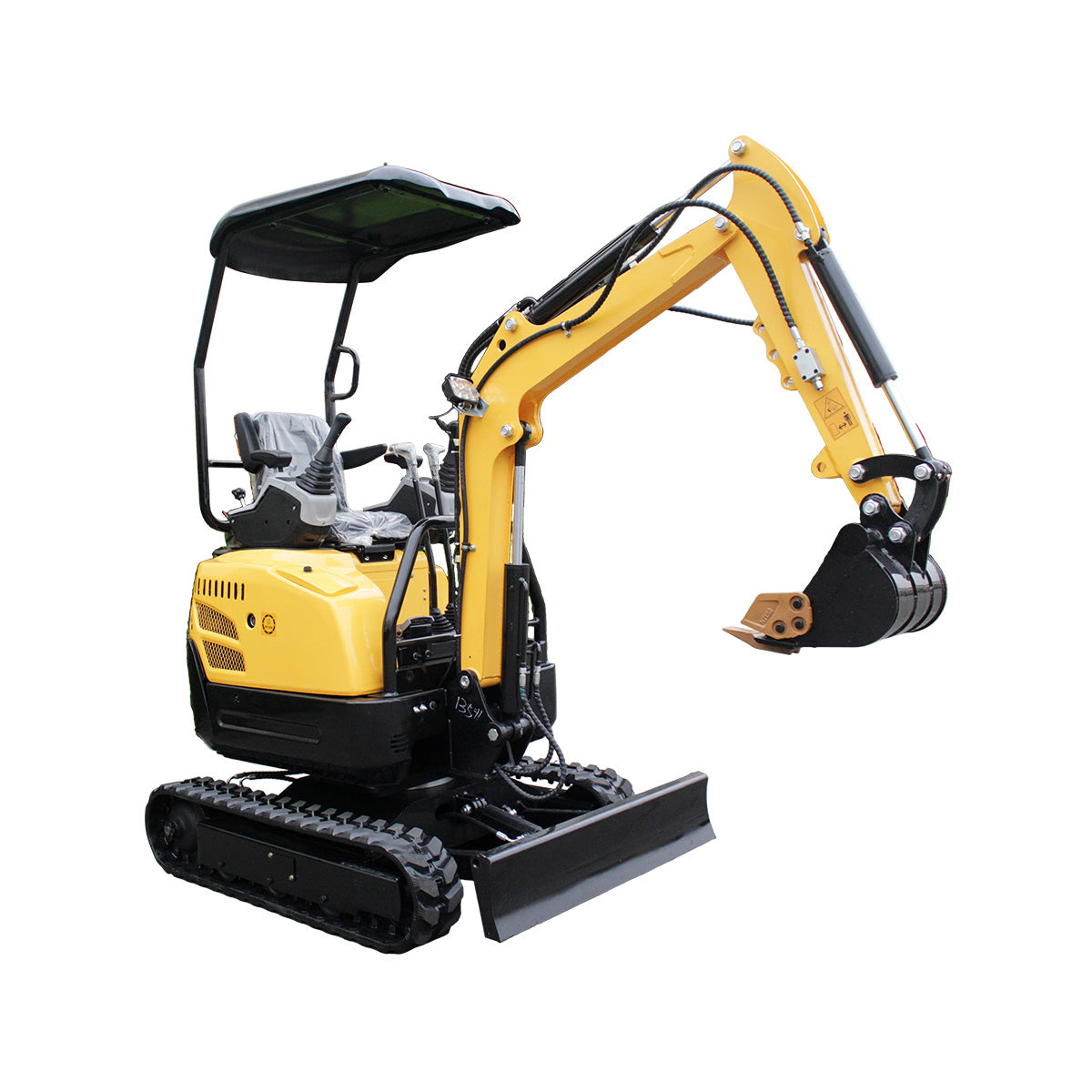 KV13-Plus-Mini-Excavator_02 1.1 Ton KV13 Plus Mini Excavator with Diesel Engine