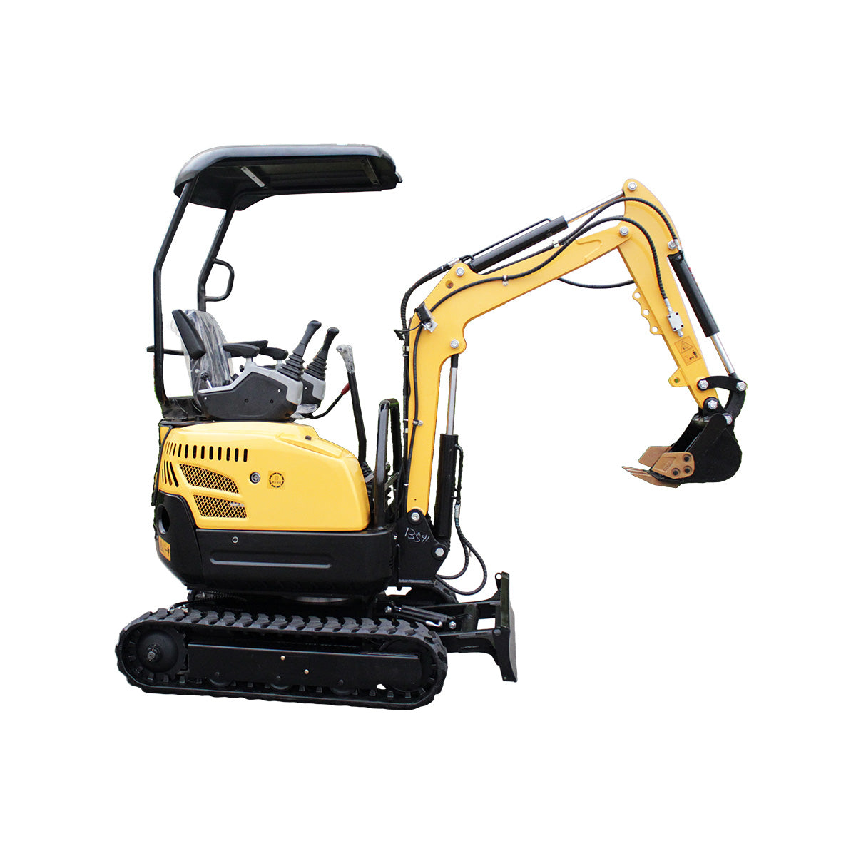 KV13-Plus-Mini-Excavator_04 1.1 Ton KV13 Plus Mini Excavator with Diesel Engine