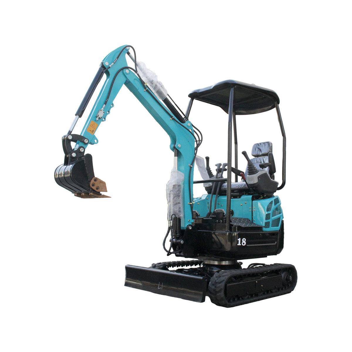 KV18-Mini-Excavator_01 1.21 Ton KV18 Mini Excavator with Kubota D722 Engine