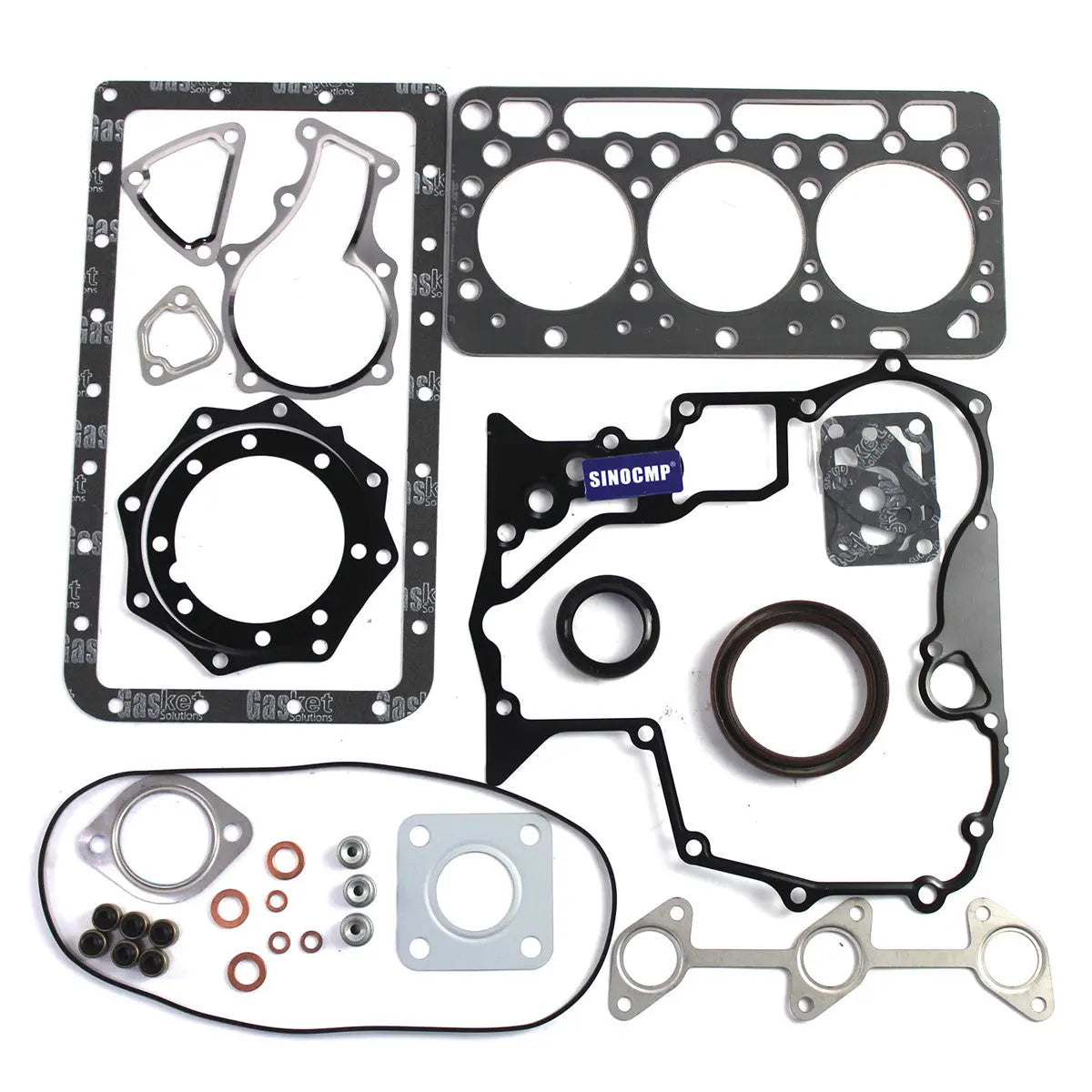 Kubota-D902-D902E-Engine-Gasket-kit_02 Overhaul Gasket Kit for Kubota Engine D902 Excavator KX41-3 Tractor BX25 Utility Vehicle RTV900