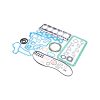 Overhaul Gasket Kit for Kubota F2803 Engine