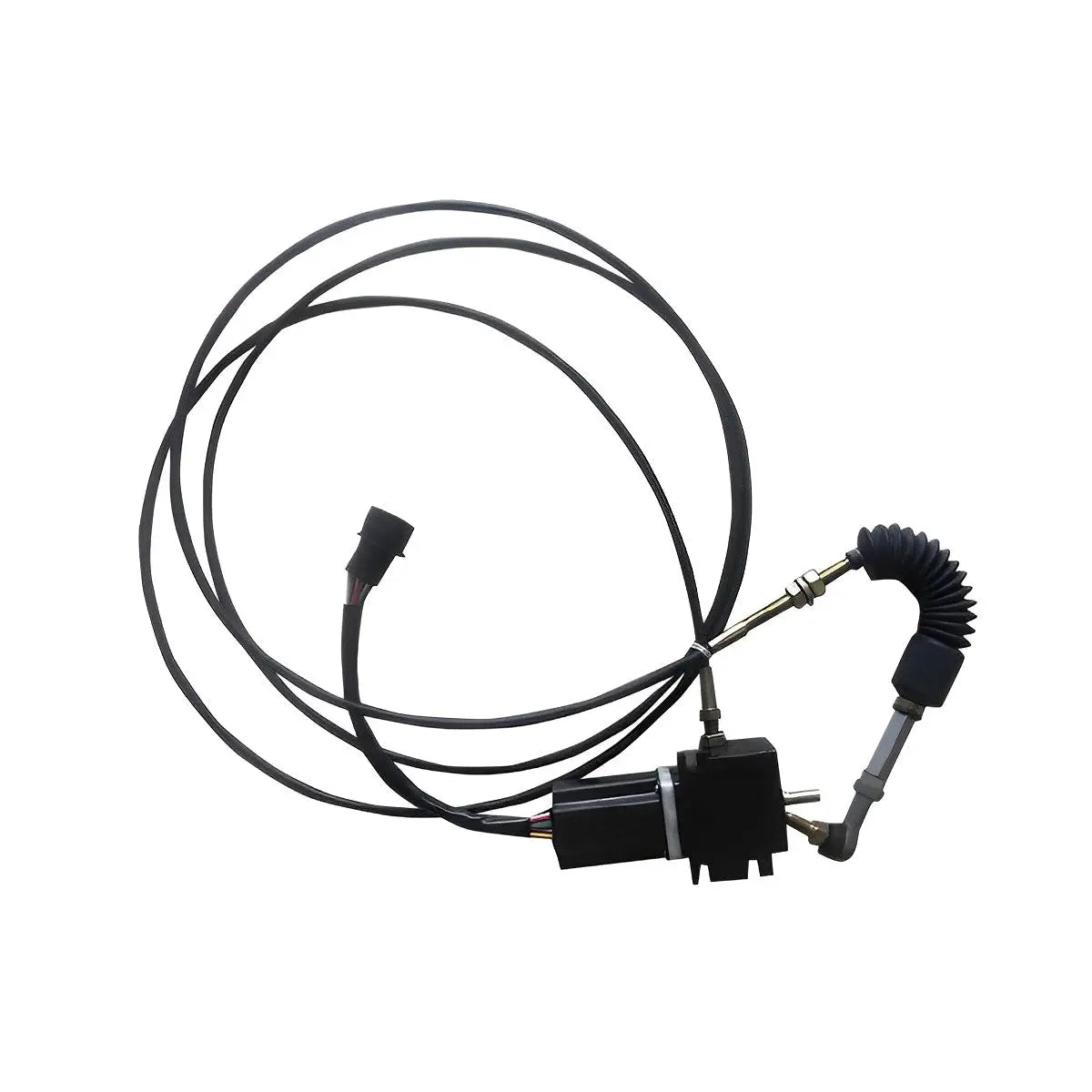 Round-Throttle-Motor-with-Single-Cable-5Pins-for-Caterpillar_01 111-5497 132-7818 Throttle Motor with Single Cable 5 Pins for Caterpillar 307A 307B