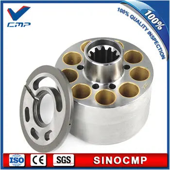 SBS120_Cylinder_Block_Valve_Plate_L SBS120 Hydraulic Pump Parts for 320C 320CL Caterpillar