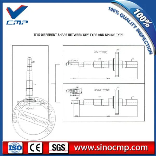 SINOCMP-Excavator-320C-325C-Hydraulic-SBS140-Pump-Parts-4251_3 SBS140 Hydfaulic Pump Parts Fit Excavator 325C 325D CAT Machine