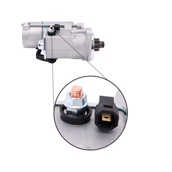 Starter Motor 12V 2.0kW 9T 17123-63013 17123-63016 for Kubota Engine D1703 D1803 V2203 V2403 Excavator KX121-3 KX161-3