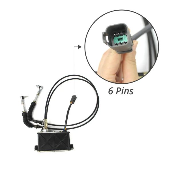 139-3917 1393917 Throttle Motor with 2 Cables 6 Pins for CAT 312B E311B 320B