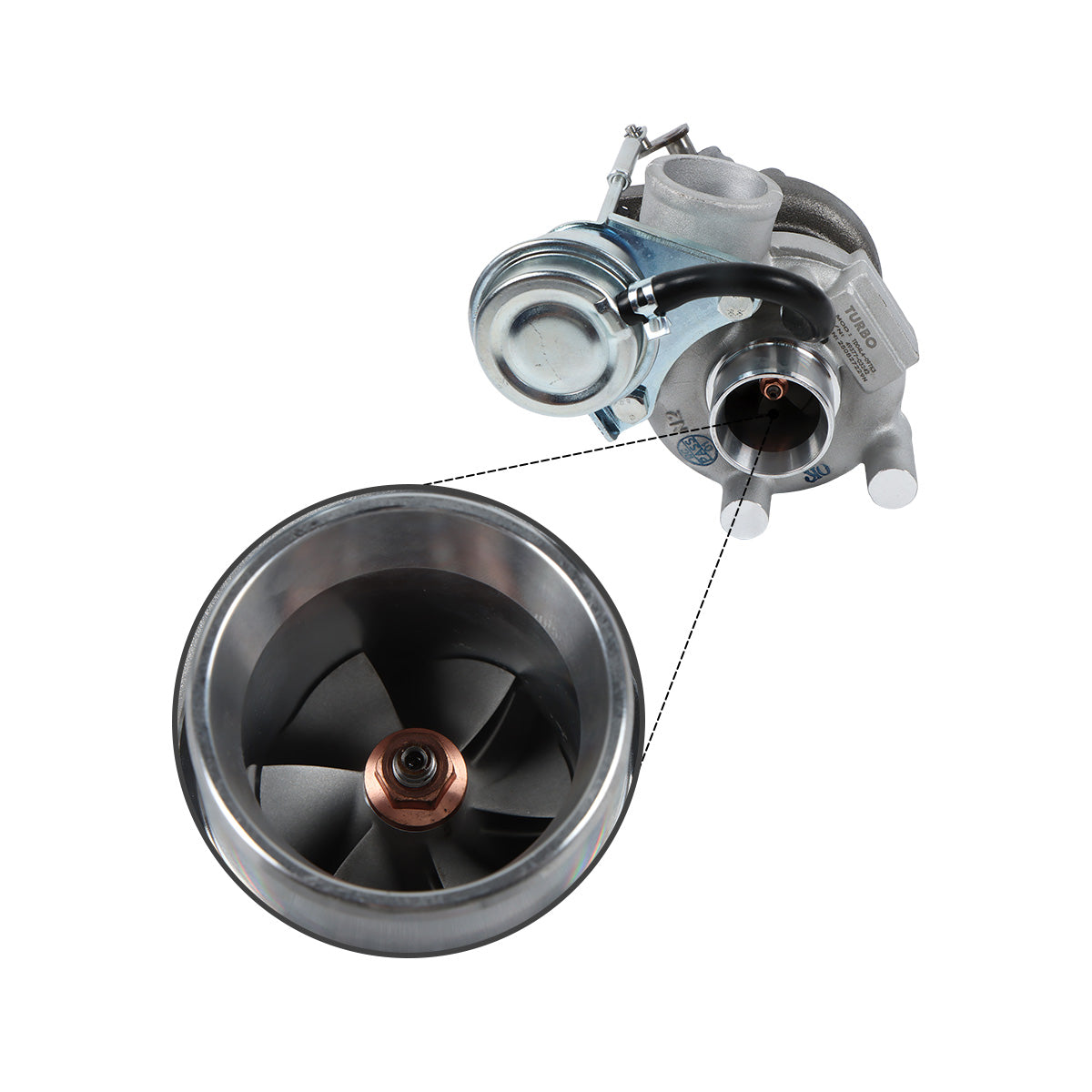 Turbo Turbocharger TD04L4-09TK3 49177-03242 for Caterpillar CAT Skid Steer Loader 236D