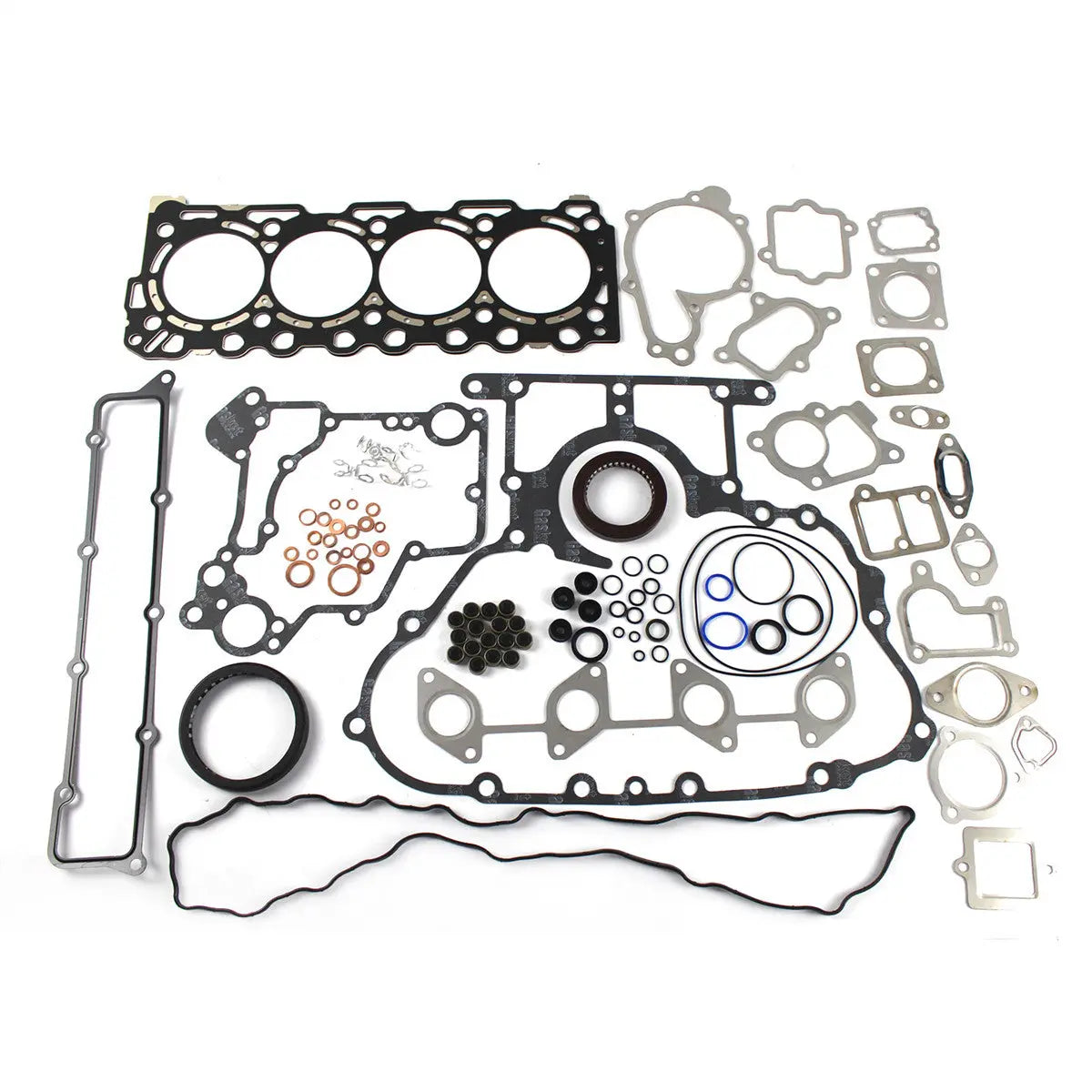 V3307 V3307T Engine Gasket Kit for Kubota M6040 M6060 Tractor S650 S630 Bobcat