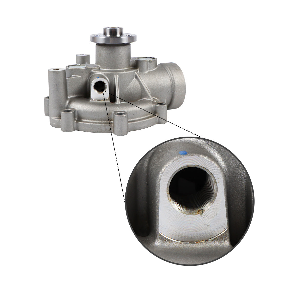 Water Pump 02937604 for Deutz BFM1013 TCD2013L04 2V TCD2013L06 2V Engine