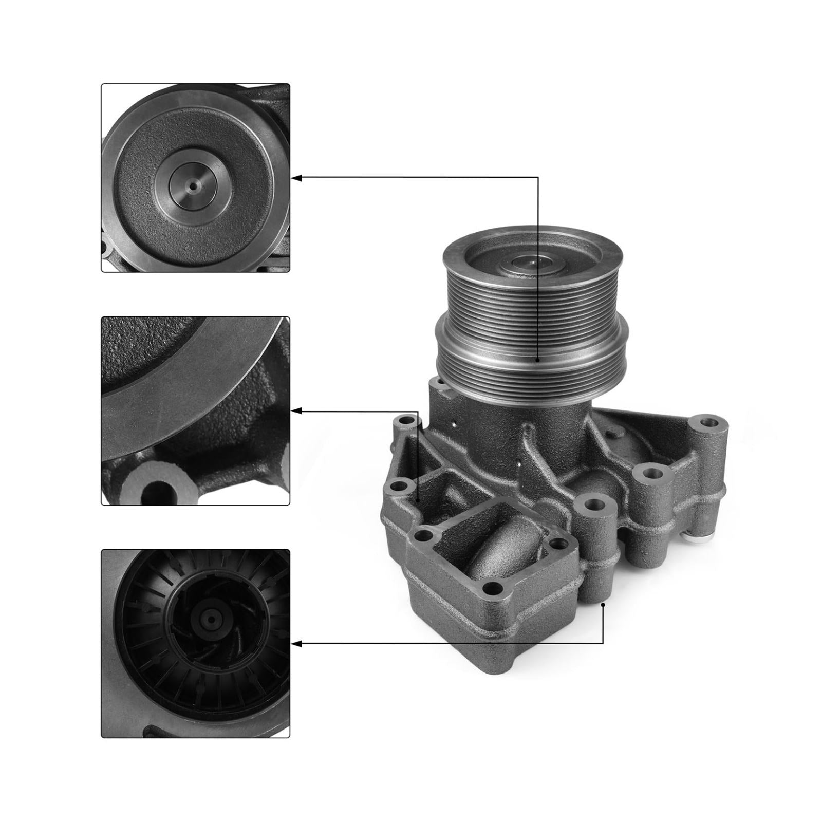 Water-Pump-4089910-for-Cummins-ISX15-QSX15-Engine_02 Water Pump 4089910 for Cummins ISX15 QSX15 Engine