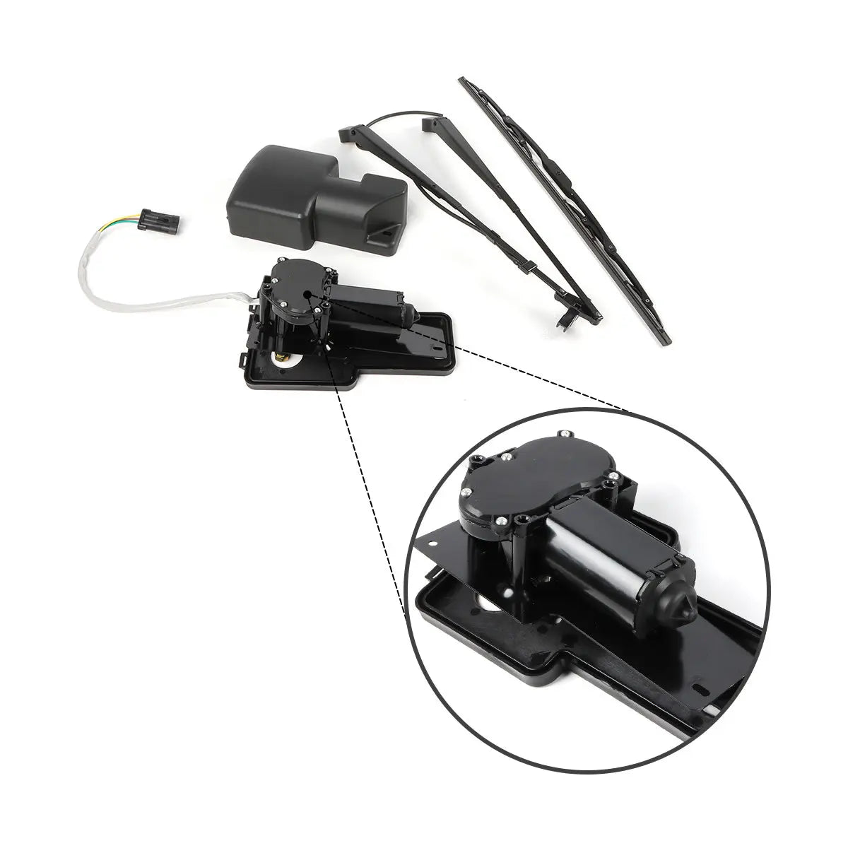 Windshield-Wiper-Motor-6679476-Arm-Blade-Kit-for-Bobcat-S150_03 Windshield Wiper Motor 6679476 Arm Blade Kit for Bobcat S150 S160 S175 S185 S205 S220 S250 T190 T200