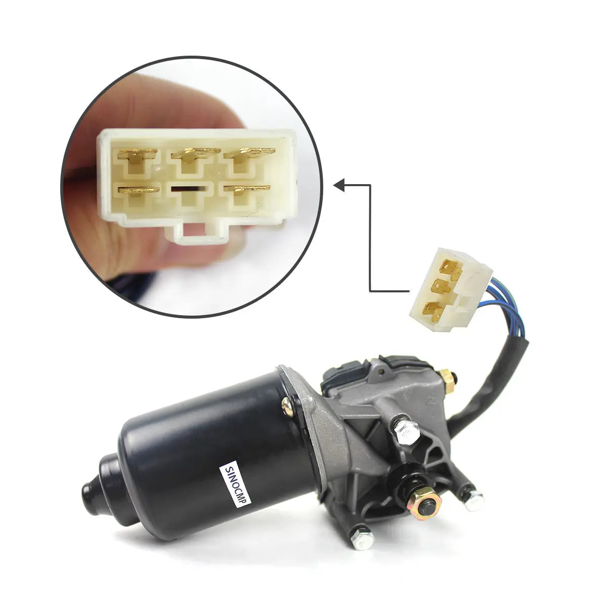 YN53C00011P1 Wiper Motor for Kobelco SK200-6 SK200-6E SK330LC-6E