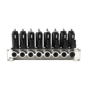 YN35V00039F1 Solenoid Valve Assembly for Kobelco SK-6E SK120