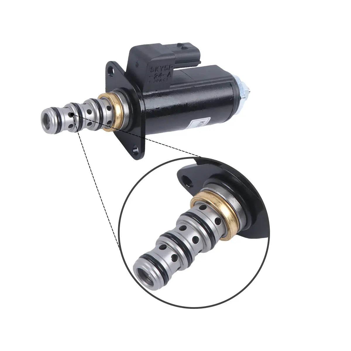 YN35V00051F1 Solenoid Valve for Kobelco SK200-8 SK210-8 SK250-8
