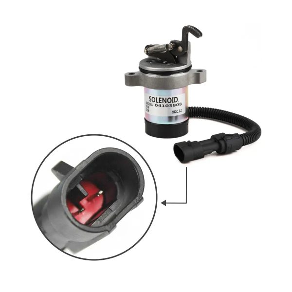 04103808-04103812-04103816-Fuel-Shut-Off-Solenoid-Valve_02 04103808 04103812 04103816 Fuel Shut Off Solenoid Valve 12V for Deutz F3L F3M F4L F4M 1011 2011 Engine
