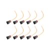 10PCS Solenoid Valve Plug for Hitachi EX200-3 EX200-5 EX200-6