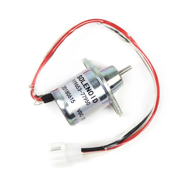 119653-77950-SA-4562-T-Fuel-Cut-Off-Solenoid-for-Yanmar-2TNV70-3TNE88_01 119653-77950 SA-4562-T Fuel Cut Off Solenoid for Yanmar 2TNV70 3TNE88