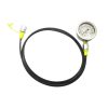 3 Gauges 11 Couplings 3 Test Hoses 1 Aluminum Case 25/40/60Mpa Silver Hydraulic Pressure Test Kit
