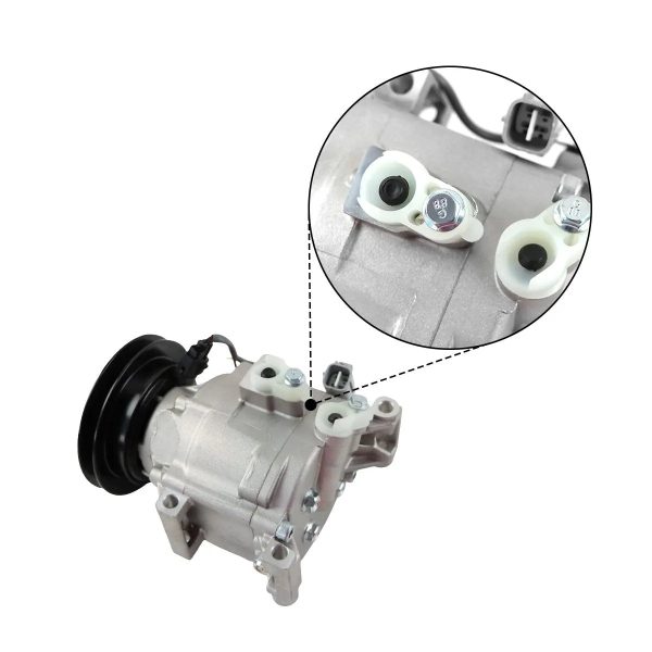 1PK AC Compressor 1406-7030 1906-7000 for John Deere Tractor 3320 3520 3720 3046R 4052R