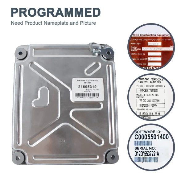 21695319ECUEngineController_03 21695319 20814594 Controller Programmed for Volvo TAD1641GE TAD941 TAD940