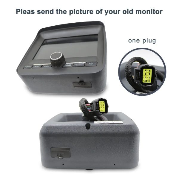 21Q5-30102_1 21Q5-30102 21Q5-30100 HCE Gauge Cluster Monitor for Hyundai R390LC-9 R160LC-9