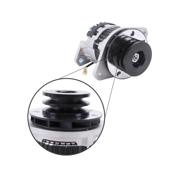 24V 45A Alternator 300901-00007 65.26101-7153A for Doosan Daewoo Engine P222LE
