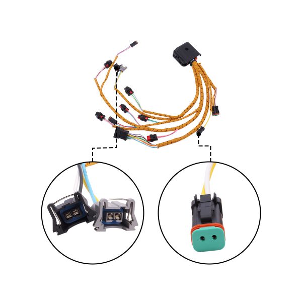 381-2499-Engine-Wiring-Harness-for-CAT-324D-325D-326D-C7-Engine_04 381-2499 3812499 Engine Wiring Harness for CAT 324D 325D 326D C7 Engine