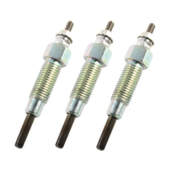 3PCS 3LB1 3LD1 Glow Plugs 8-97106549-4 for Isuzu Engine Hitachi JCB Excavator Generator