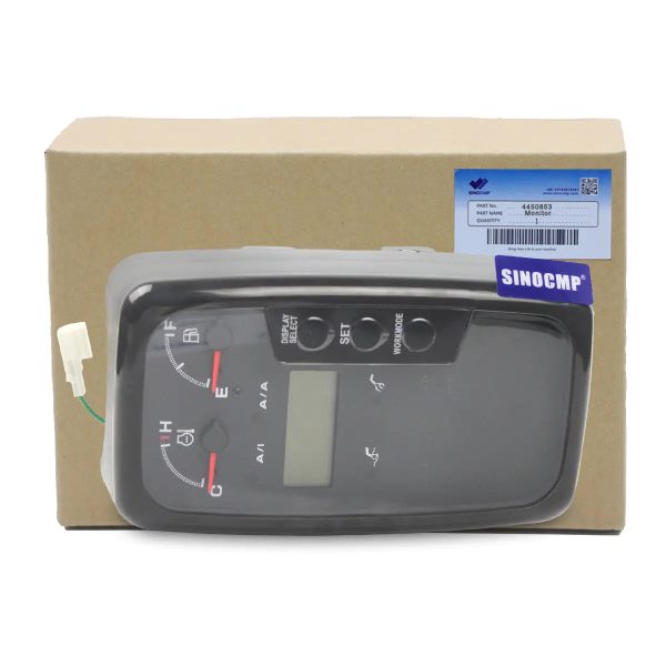 4450853_4 4450853 Monitor Gauge Cluster for Hitachi Excavator ZX120 ZX200 ZX135US