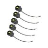 5PCS Solenoid Valve Harness Plug Connector for Kobelco Excavator SK200-8 SK200-6E