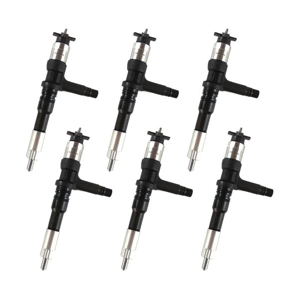 6251-11-3200 095000-6640 Fuel Injector for Komatsu 6D125E Engine