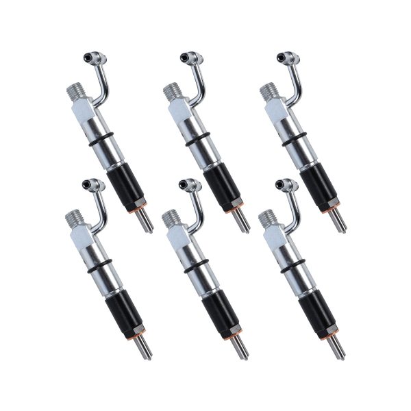 6PCS Fuel Injector 128-3293 1283293 for Caterpillar CAT D5C D5G 939C 315B 315A Engine