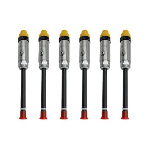 6PCS Fuel Injector Pencil Nozzle 4W7017 4W-7017 for CAT Caterpillar 3306 3406 3406B 3406C 3412
