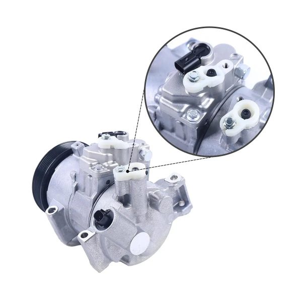 6PK Air Conditioning A/C Compressor 12V 447260-3373 447280-9060 for Toyota Corolla 1.8L