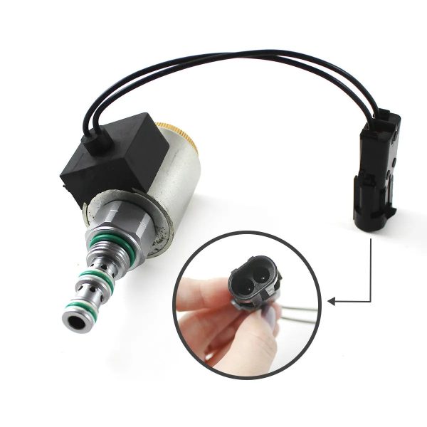8604542 24V Fuel Shutoff Solenoid for Holland W300C W110B W130B