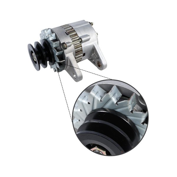 Alternator 1-81200-440-2 for Isuzu 6BD1 6D34 Engine Hitachi EX200-2 EX200-3 Excavator