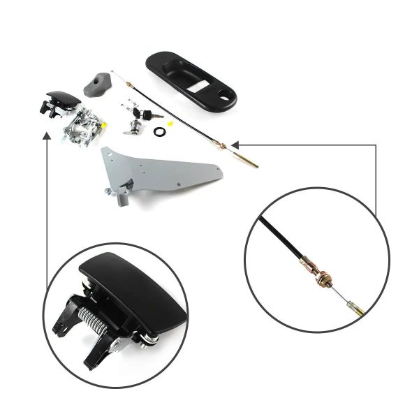 Cab Door Lock Assy for Hitachi Excavator ZX100 ZX120 ZX200 ZX300