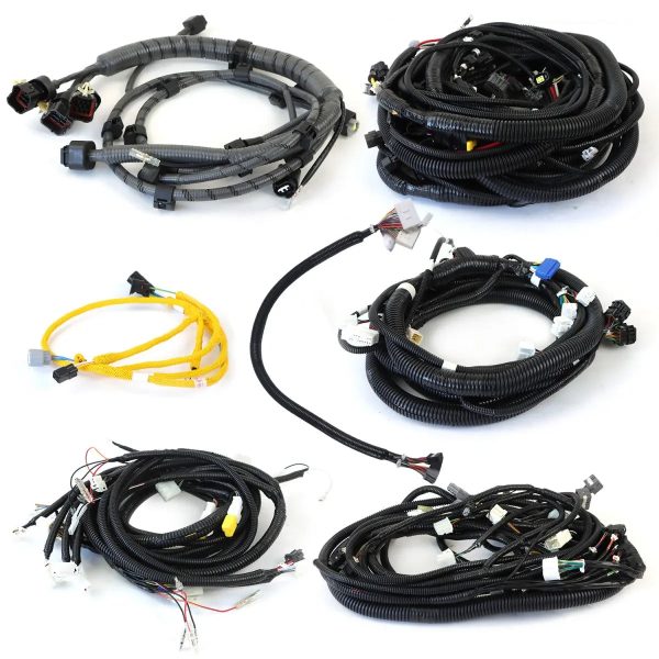 Complete Wiring Harness for Kobelco Excavator SK200-8 SK260-8 SK210-8 Hino Engine