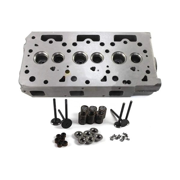 D902-Complete-Cylinder-Head-for-Kubota_01 Complete Cylinder Head D902 with Valves for Kubota RTV900