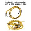 Engine Wiring Harness Set 6217-81-8731 & 6218-81-8310 for Komatsu Excavator PC800-7SE