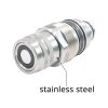 Male & Female Flat Face Coupler Kit 6679837 6680018 for Bobcat 753 763 773 863 864 883 A220 A300 A770