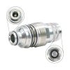 Male & Female Flat Face Coupler Kit 6679837 6680018 for Bobcat 753 763 773 863 864 883 A220 A300 A770