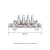 Fuel Common Rail 095440-0350 8-97306063-0 for Isuzu 4HK1 Engine Hitachi ZX200-3 ZX210-3 ZX240-3 Excavator