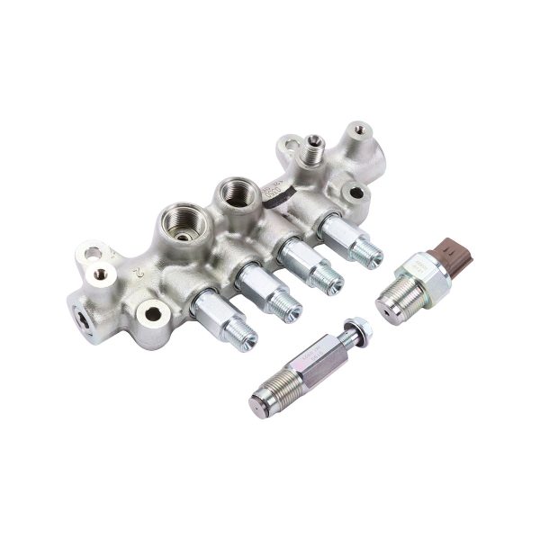 Fuel Common Rail 095440-0350 8-97306063-0 for Isuzu 4HK1 Engine Hitachi ZX200-3 ZX210-3 ZX240-3 Excavator